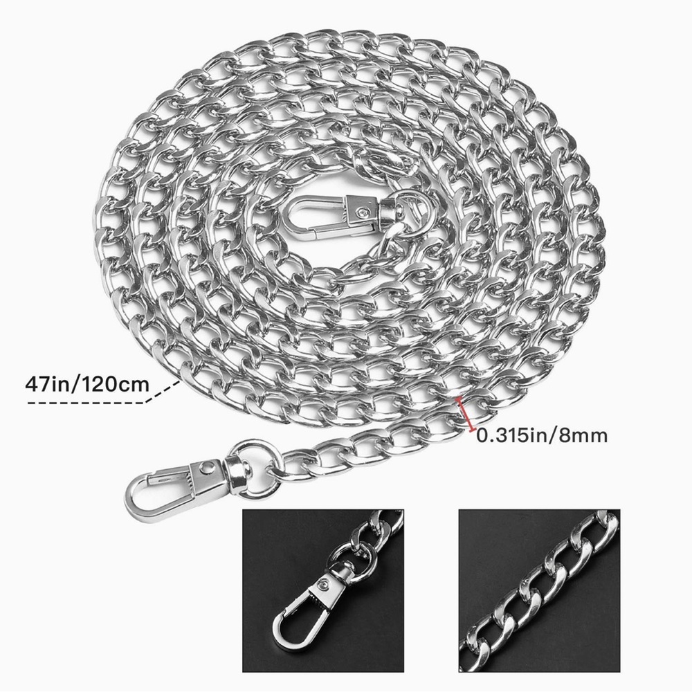 🔥47” NIB REPLACEMENT CHAIN - HANDBAG/PURSE🔥 - Picture 2 of 3